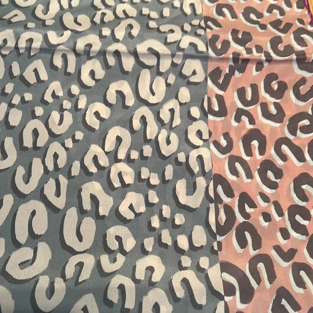 Louis Vuitton Limited Edition Stephen Sprouse Leopard Print Silk Scarf